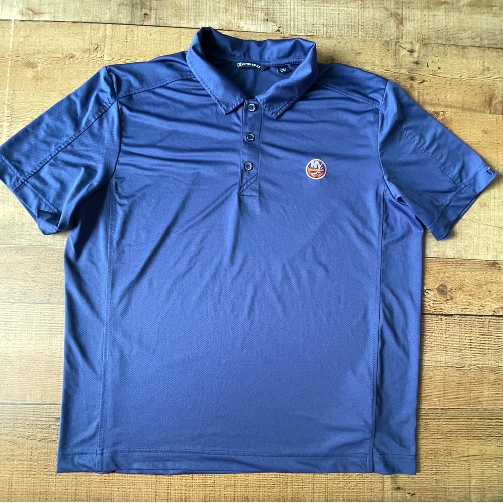 Cutter & Buck NY Islanders Athletic Polo X-LARGE Blue